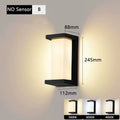 Led Outdoor Wall Light Waterproof IP65 Motion Sensor Led Outdoor Lighting Porch Lights Balcony Garden Lights Outdoor Wall Lamp